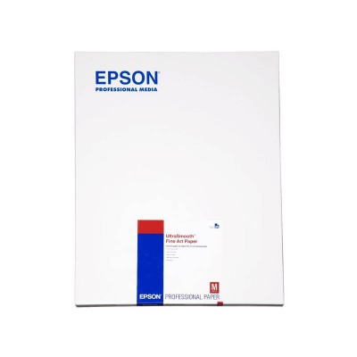 Epson S042105 Ultrasmooth Fine Art Paper, matowy, biały, A2, 325 g/m2, 25 szt.