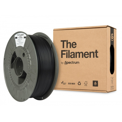 "The Filament" by Spectrum TF-24208, PLA Matte, 1,75mm, 1000g, Czarny (Stealth black)