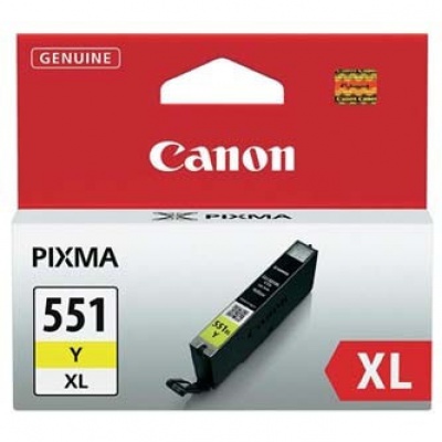 Canon CLI-551XLY żółty (yellow) tusz oryginalna