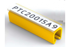 Partex PTC20021A9, biały, 200 szt., (3-4 mm), PTC oznaczniki nasuwane na etykietę