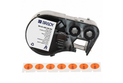 Brady M4-83-499-RD-BK / 170806, 12.70 mm, Nylon, czarny druk / czerwony podkład