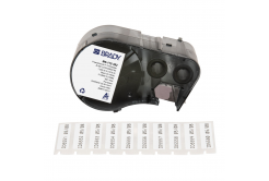 Brady M5-112-492 / 170899, 31.75 mm, Polyester, czarny druk / biały podkład