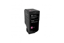 Lexmark 74C2HME purpurowy (magenta) toner oryginalny