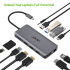Acer 12w1 dongle USB-C (USB,HDMI,PD,CD,DP,RJ45)