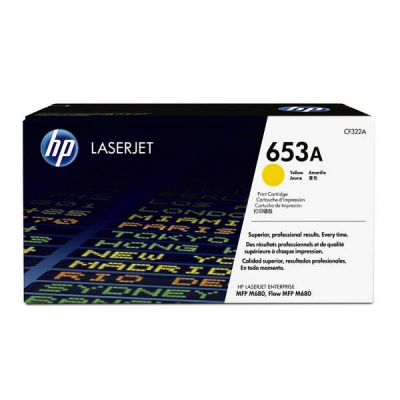 HP 653A CF322A żółty (yellow) toner oryginalny