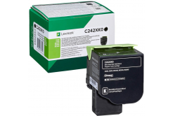 Lexmark C242XK0 czarny (black) toner oryginalny