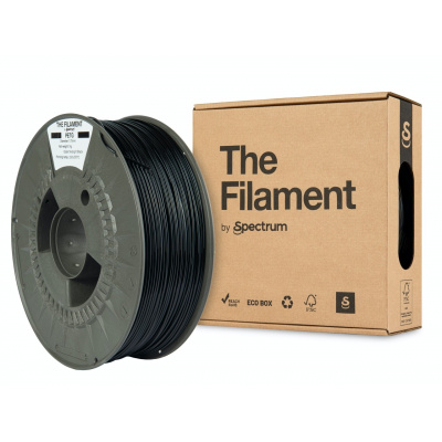 "The Filament" by Spectrum TF-24015, PETG, 1,75mm, 1000g, Czarny (Midnight black)