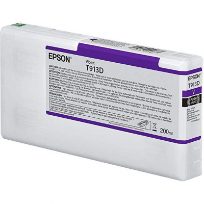 Epson T913D fioletowa (violet) tusz oryginalna