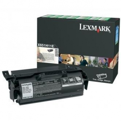 Lexmark X651H11E czarny (black) toner oryginalny