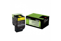 Lexmark 80C2SYE żółty (yellow) toner oryginalny
