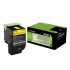 Lexmark 80C2SYE żółty (yellow) toner oryginalny