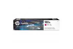 HP 981A J3M69A purpurowy (magenta) tusz oryginalna