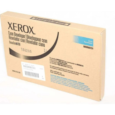 Xerox 005R00731 błękitny (cyan) oryginalny deweloper