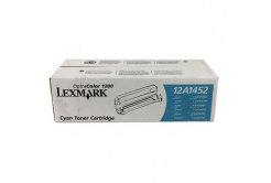 Lexmark 12A1452 błękitny (cyan) toner oryginalny