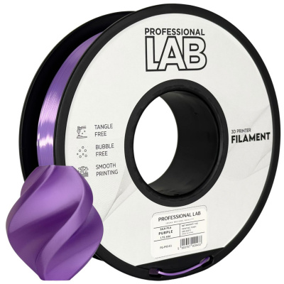 Professional Lab FG-P93-E1, 3D filament, PLA Silk, 1,75mm, 1000g, Fioletowy (Purple)