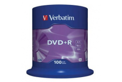VERBATIM DVD+R(100-Pack)Spindle/General Retail/16x/4.7GB
