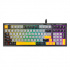 Marvo K638B, klawiatura US, gamingowa, przewodowa (USB), czarna, podświetlenie