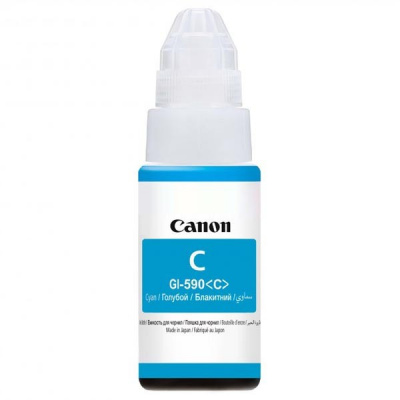 Canon GI-590C, 1604C001 błękitny (cyan) tusz oryginalna