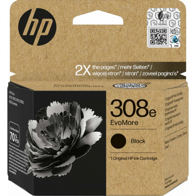 HP 308e EvoMore 7FP22UE czarny (black) tusz oryginalna