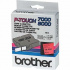 Brother TX-451, 24mm x 15m, czarny druk / czerwony podkład, taśma oryginalna