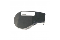 Brady M21-250-595-RD samoprzylepny winyl, 6,35 mm x 6,4 m, czarny druk / czerwony podkład, taśma zamiennik