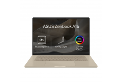 ASUS Zenbook A16/UX3607OA-OLED077W/SD-X2E-94-100/16"/2880x1800/48GB/512GB/Adreno/W11H/Brązowy/2R