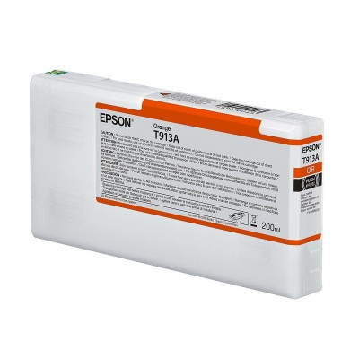 Epson T913A pomarańczowa (orange) tusz oryginalna