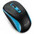 Myš bezdrátová, Genius NX-7123, černo-modrá, optická, 1200DPI