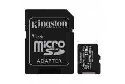 Kingston karta pamięci Canvas Select Plus, 128GB, micro SDXC, SDCS2/128GB, UHS-I U1 (Class 10), z adapterem, A1