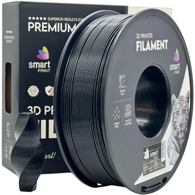 Smart Print FG-S1-E1, 3D filament, ABS+, 1,75mm, 1000g, Czarny (Black)