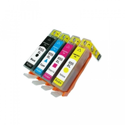 Kompatybilny wkład z HP 655XL Bk+C+M+Y multipack 