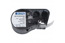 Brady MC-375-595-WT-BK / 139923, Labelmaker Tape, 9.53 mm x 7.62 m