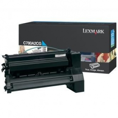 Lexmark C780A2CG błękitny (cyan) toner oryginalny