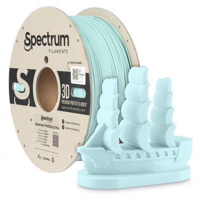 Spectrum 80704 3D filament, pastello PLA, 1,75mm, 1000g, Niebieski (Water blue)