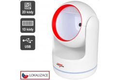 Virtuos EHE0010 CCD 2D czytnik HT-861A, stacjonarny, USB, biały