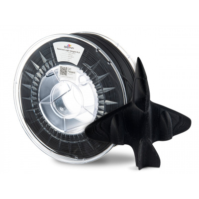 Spectrum 81007 3D filament, Light Weight PLA, 1,75mm, 1000g, Czarny (Traffic black)