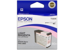 Epson T580600 jasno purpurowy (light magenta) tusz oryginalna