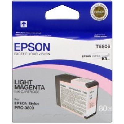 Epson T580600 jasno purpurowy (light magenta) tusz oryginalna