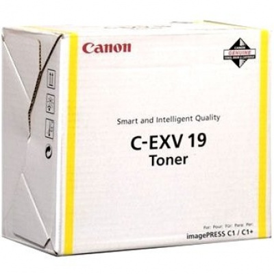 Canon C-EXV19 0400B002 żółty (yellow) toner oryginalny