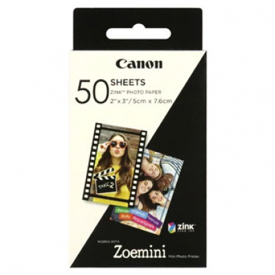 Canon ZP-2030 3215C002 samoprzylepne papier fotograficzny ZINK 50x76mm (2x3"), 50 szt., thermo