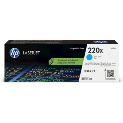 HP 220X W2201X błękitny (cyan) toner oryginalny