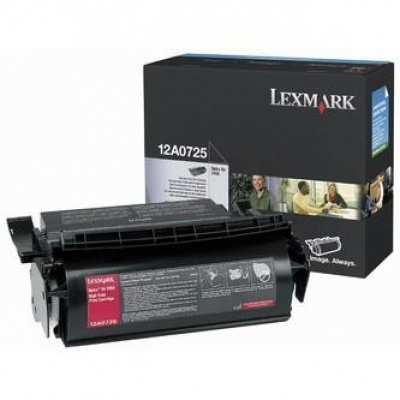 Lexmark 12A0725 czarny (black) toner oryginalny