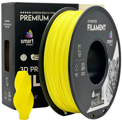 Smart Print FG-S52-E1, 3D filament, PLA+, 1,75mm, 1000g, Żółty (Yellow)
