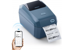 Niimbot K3 Smart 1AE0F121602 drukarka etykiet, niebieska + rolka etykiet 230 szt.