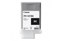 Canon PFI-107BK, 6705B001 czarny (black) tusz oryginalna