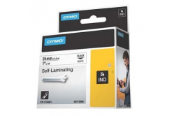 Dymo Rhino 1734821, S0773860, 24mm x 5,5m czarny druk / biały podkład, taśma oryginalna