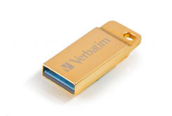 VERBATIM Flash Disk 32GB Metal Executive, USB 3.0, złota