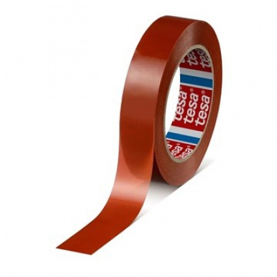 Tesa 4287, pomarańczowa taśma strapping, 15 mm x 66m