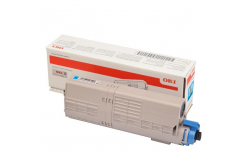 OKI 46490607 błękitny (cyan) toner oryginalny