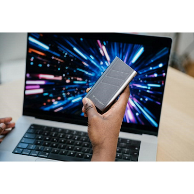VERBATIM zewnętrzny dysk SSD 4TB, USB4, USB-C, O:3700 / 3600MB/s, szary